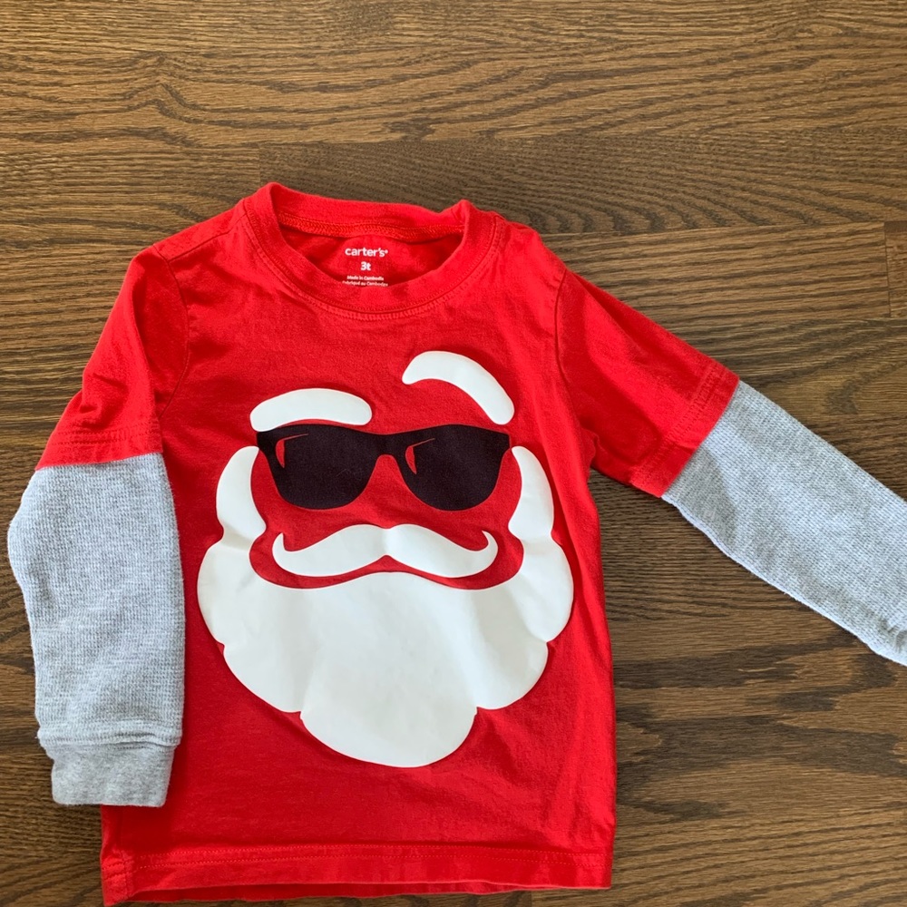 Santa shirt for boys